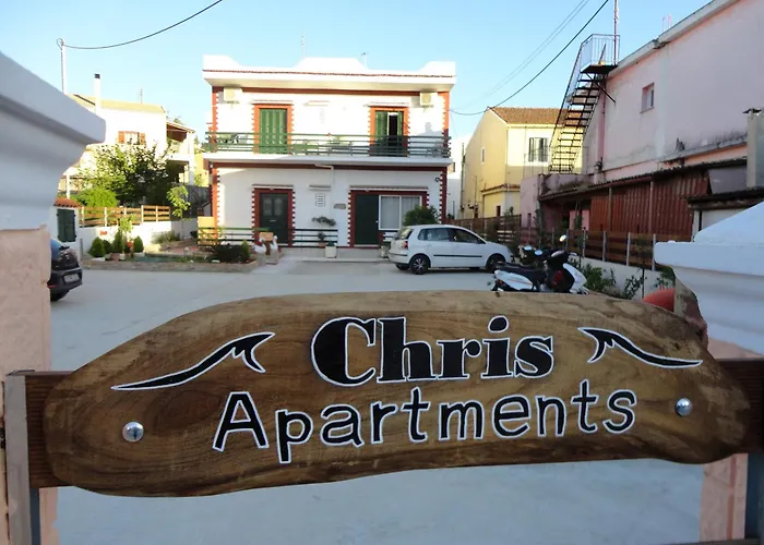 Chris Corfu - Without Kitchen Lägenhet Alepou
